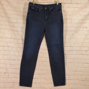 DG2 Diane Gilman Virtual Stretch Skinny Denim Jeans Size 10